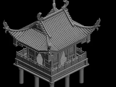 Game Brothel - Arch 2701 3D model