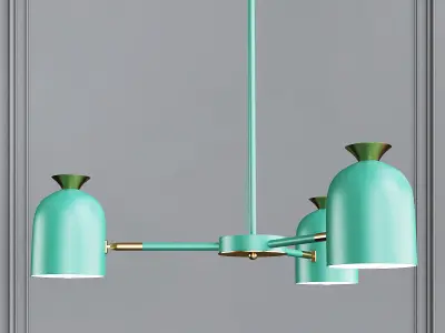 MACAROON CHANDELIER 3D model