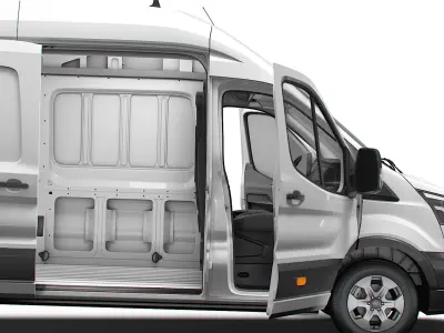  Ford Transit Van L4H3 HQInterior 2024 