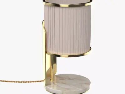 Achille Table Lamp PBR 3D model