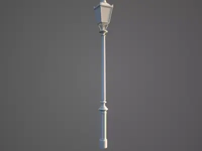 Victorian Lamppost 3D model