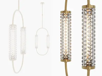 K-Lighting PENDANT - LINE ANDY SINGLE - LIMITED STOCK 3D model