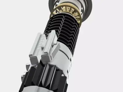 Obi-Wan Kenobi A New Hope Lightsaber CAD 3D print model