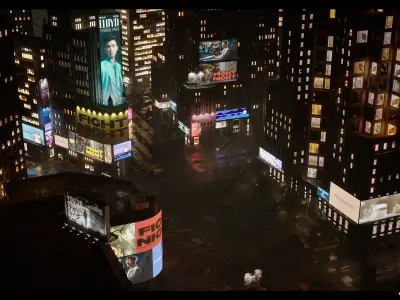 Billboards Pack Vol 01 Low-poly 3D model