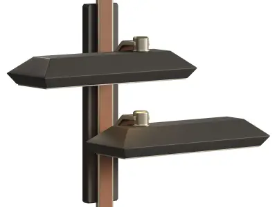 Rinato Wall Light Double 3D model