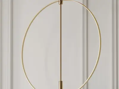 Delta Pendant Magnifier by Formafantasma 3D model