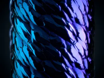 Crystal material Stylized - VOL 32 - Maps - Sbsar Texture