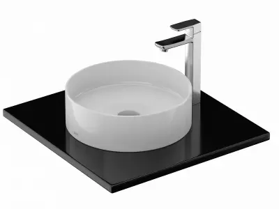 TOTO ARVINA Round Vessel Lavatory 3D model