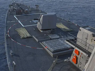  US NAVY USS Michael Murphy DDG-112 Arleigh Burke class flight IIA destroyer 