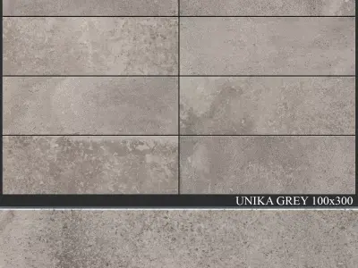 ABK Unika Grey 100x300 3D model