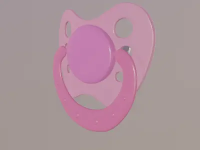 Pacifier 3D model