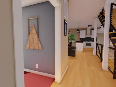Single Family Home 3D model purchase