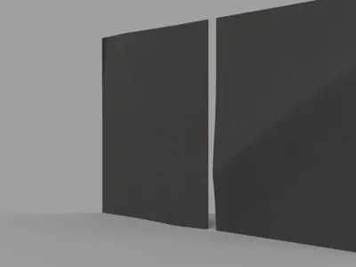 Cabinet Door for Cnc Carving 3D model