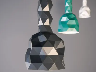 Faceture Lightshades  Low-poly 3D model