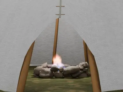 Teepee 3D model