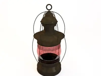 Old Lantern 3D model