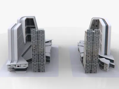 Residences Building 3D model