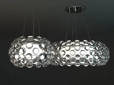 Crystal Ball chandelier by Maishang 3D model