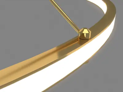 Halo Circle Suspension 3D model