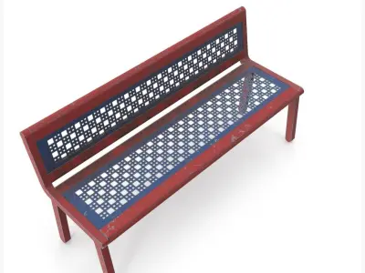  Weathered Outdoor Park Bench Bundle 34 High-Quality PBR 3D Models Bundle (Game Ready | Multi Format) 