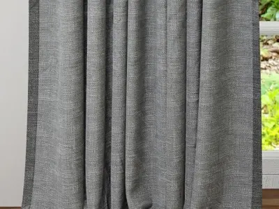 Curtain curtains - 3D model