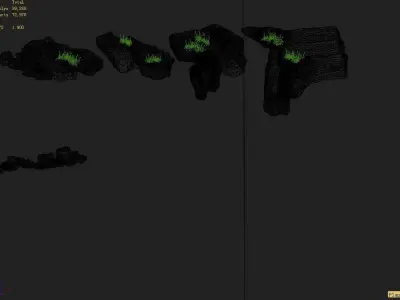 Explore the mountains - Rock 026 3D model