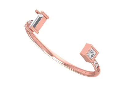 Women Light Weight Band Ring 3D print model purchase