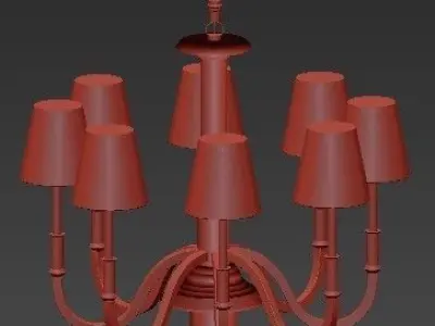 Chandelier Carmen 3D model purchase
