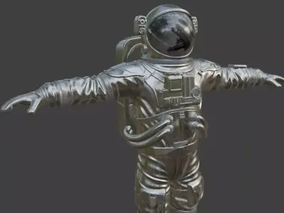 Spacesuit Astronaut EVA Suit 3D Model High Detail PBR 3D model