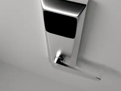 Keycard RFID Sensor Lock 3D model