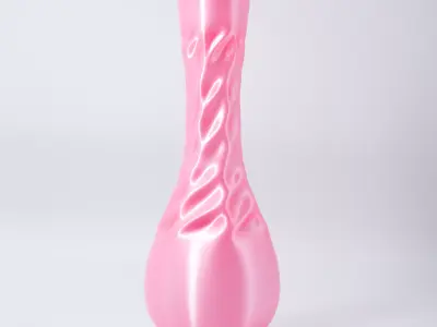 Waves Vase and Spiral Vase 3D print model