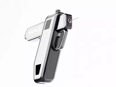 Syringe  Low-poly 3D model