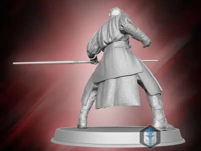 Darth Maul Figurine - The Phantom Menace 3D print model