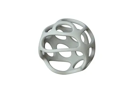 SciFi Cube Object No 21398 Low Poly Shape Texture