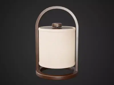Tafel Table Lamp Low-poly 3D model