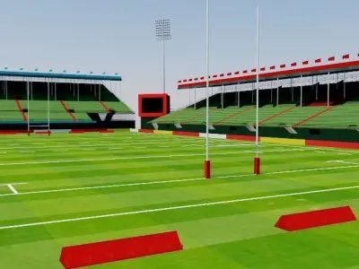 The Sevens Stadium - Dubai UAE 3D model