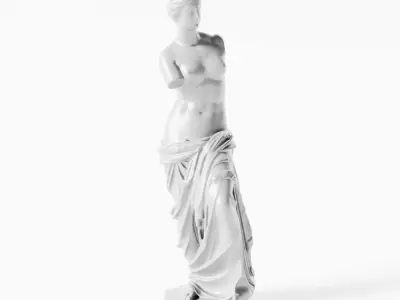 Venus de Milo Classical  Sculpture 3D model