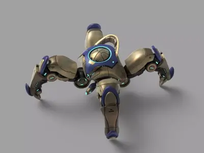 Starcraft Dragoon 3D print model