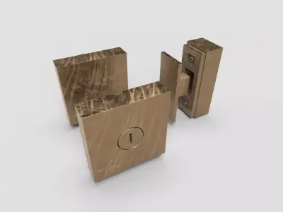 Door Lock CG6 3D model