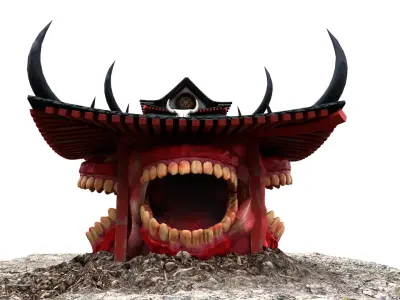 SUKUNA DOMINE EXPANSION  3D MODEL 3D model