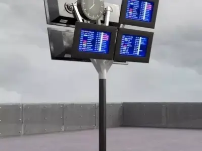 street elements 32 am162 3D model