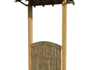 Garden Gate 3D model purchase