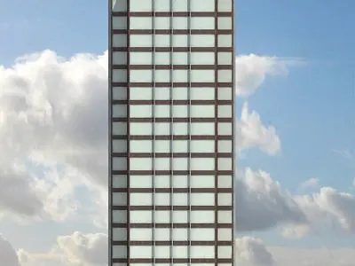 Apartment Building 52 3D model