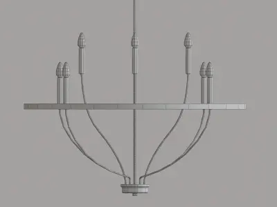 Capital Lighting 428551AD low poly 3d model Low-poly 3D model