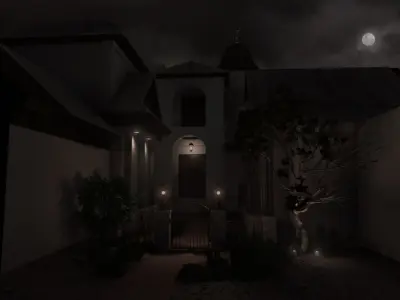 Exterior HR Low-poly 3D model