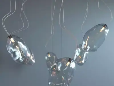 3d cattelan light 3D model