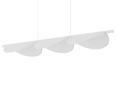 Flos ALMENDRA LINEAR Hanging lamp 3D model