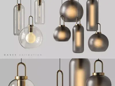 Lampatron Gauss collection 3D Model Pack