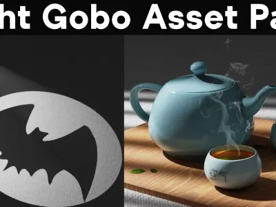 Light Gobo Asset Pack 3D model