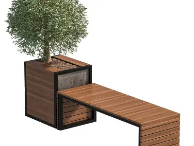 Urban Furniture 18 3D model
